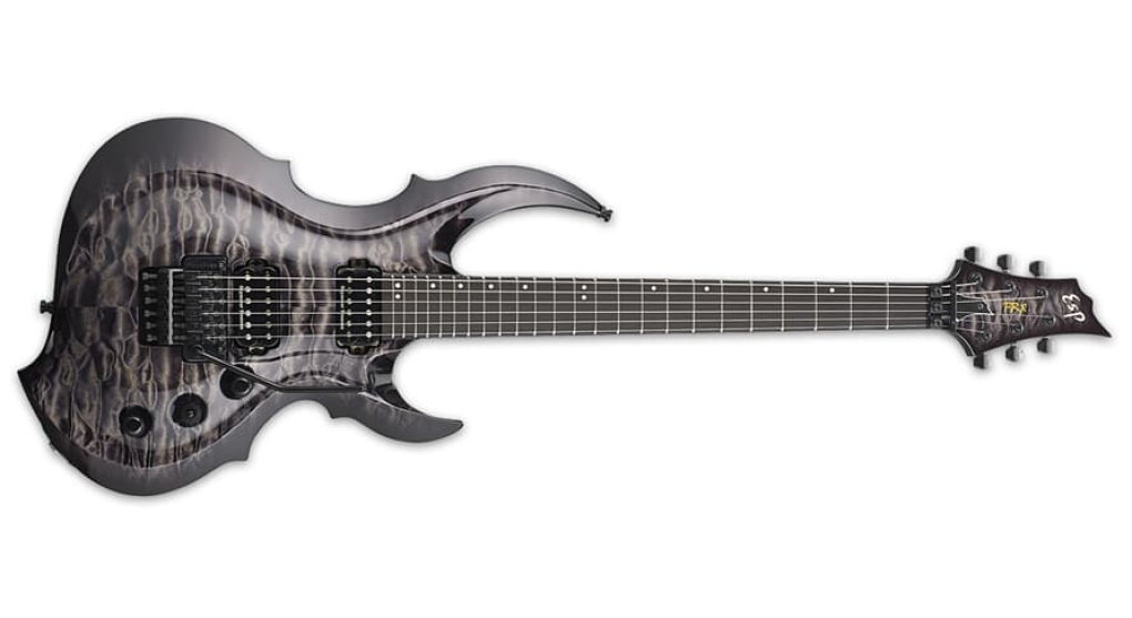 ESP FRX CTM SEE THRU BLACK SUNBURST